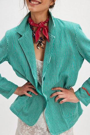 Blazer Décontracté en Sergé à Rayures Bobo Choses, pour femme chez Free People