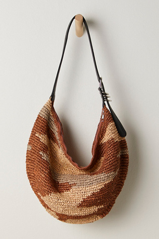 Santorini Straw Tote Bag By FP Collection At Free People In Neutral Mix