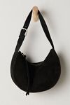 Sina Suede Shoulder Bag