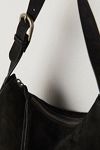 Sina Suede Shoulder Bag