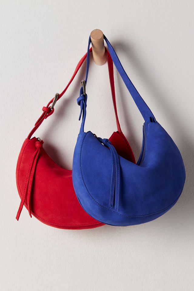 Sina Suede Shoulder Bag