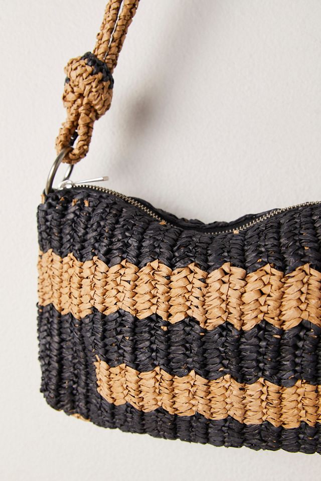 Santorini Straw Shoulder Bag #3