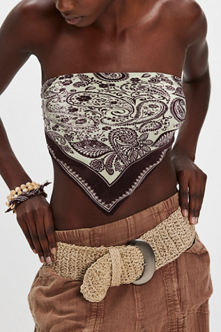 Coastal Waist Belt at Free People in Sea Salt, Size: S/M