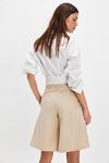 City Everly Linen Trouser Shorts