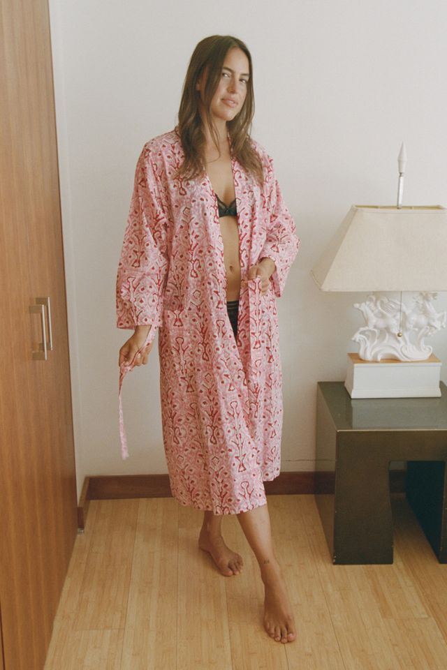 Be Deva Gulabi Bathrobe #3