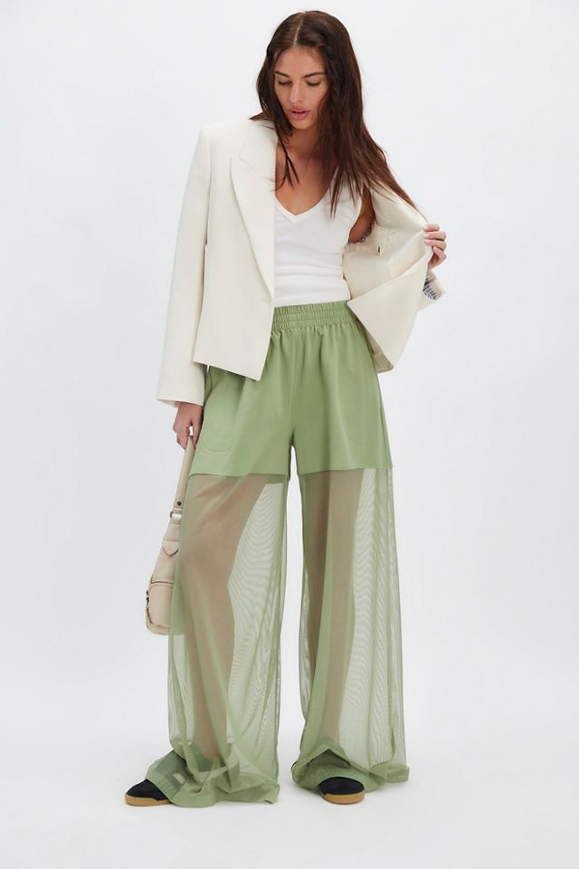 VIP【送料関税込】NORMA KAMALI ELEPHANT JERSEY TROUSERS NORMA KAMALI Elephant stretch-jersey wide-leg pants | NET-A
