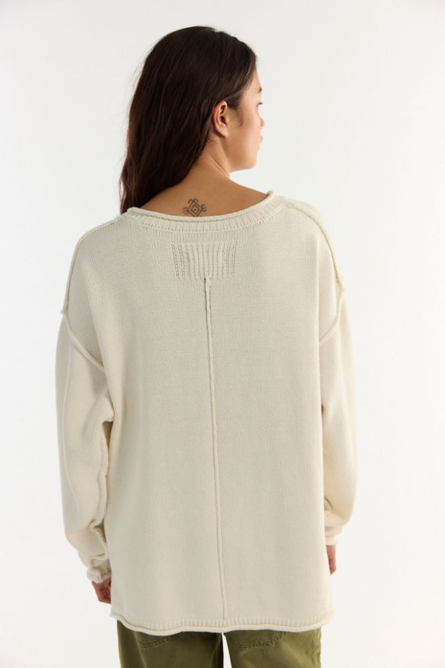 We The Free Ella Roll-Neck Cotton Knit Sweater #1
