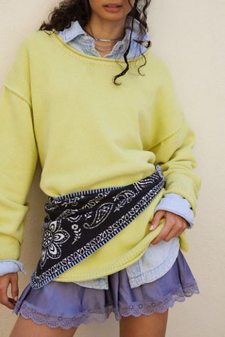We The Free Ella Roll-Neck Knit Sweater