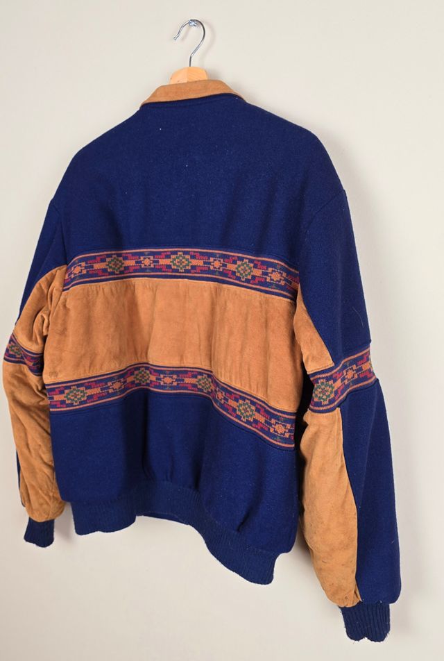 Vintage 90s Aztec Western Jacket Selected By The Igala NYC