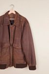 Vintage Brown Leather Jacket Selected By The Igala NYC