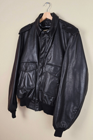 Vintage Aviation Pilot Leather Jacket Selected By The Igala NYC
