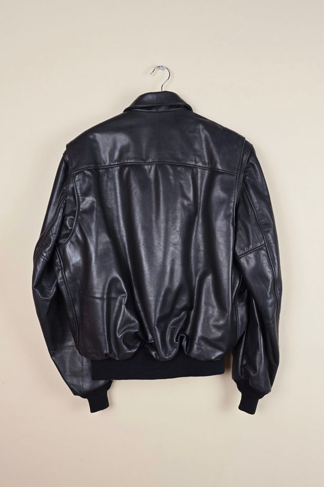 Vintage Aviation Pilot Leather Jacket Selected By The Igala NYC #3