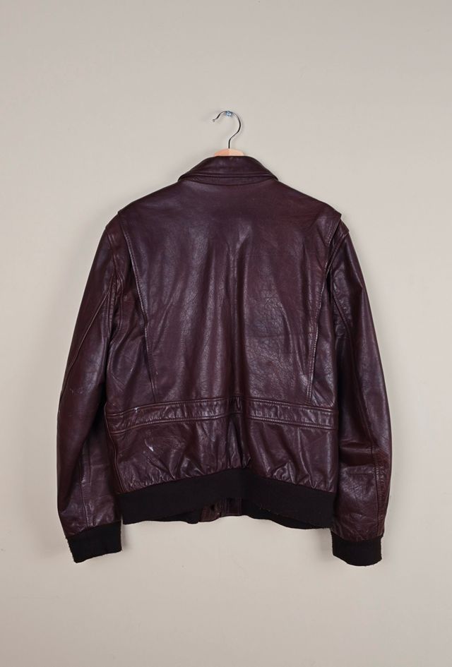 Vintage Leather Jacket - Brown Selected By The Igala NYC #3
