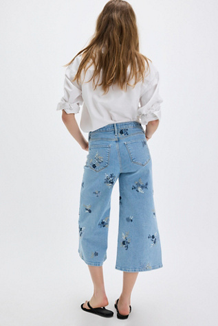 Женские джинсы Driftwood Amie Culotte, цвет: Summer Bliss — фото 2