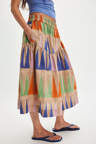 Rujuta Sheth Wave Skirt