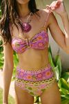 Spell Goldie Shimmer High Waisted Bikini Bottoms