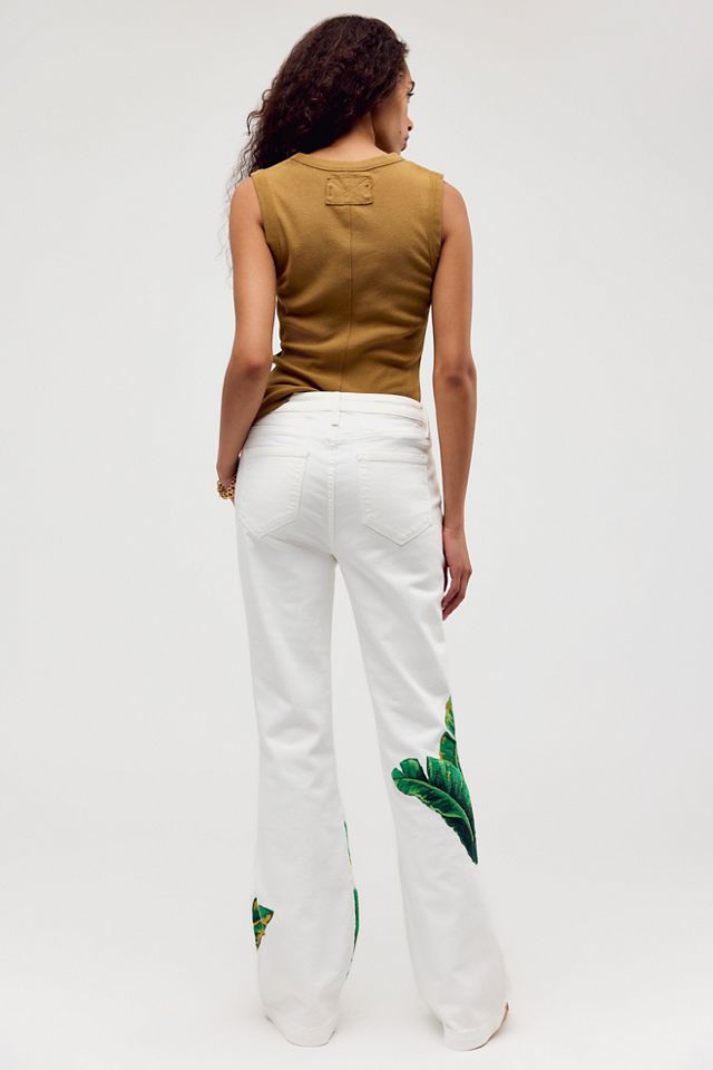 Driftwood Wyatt Embroidered Jeans #1