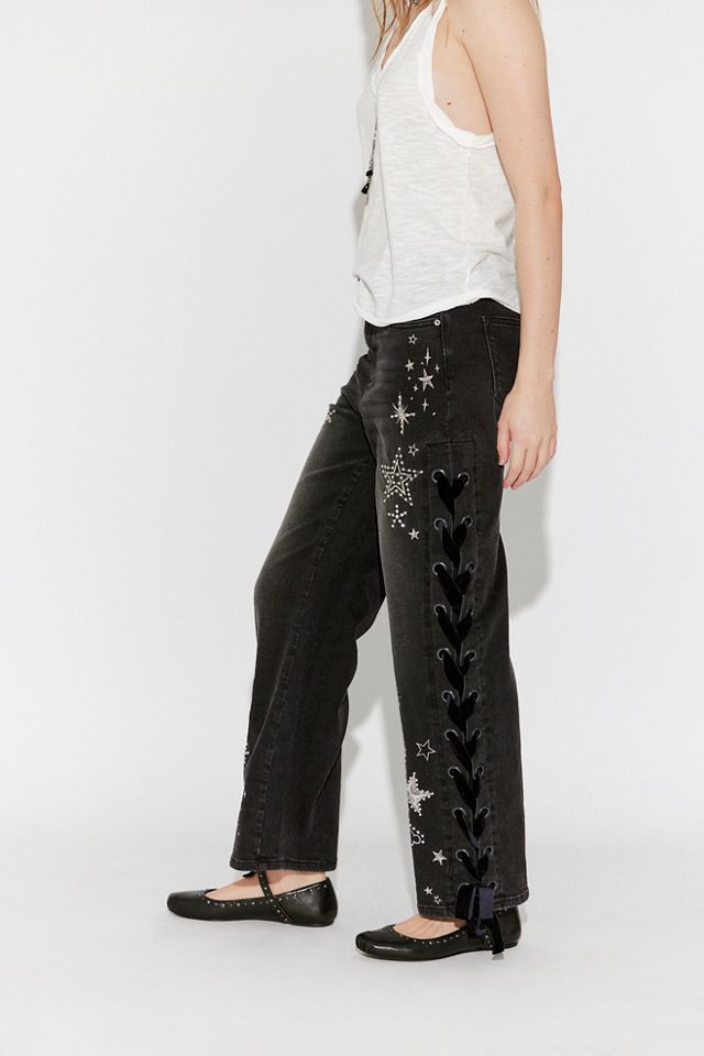 Driftwood Lacy Jeans