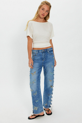Jeans en dentelle Driftwood