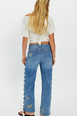 Driftwood Lacy Jeans - thumbnail 2