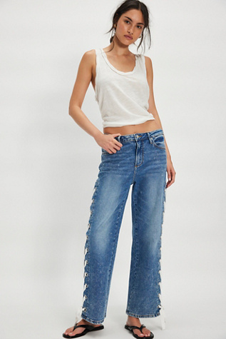 Driftwood Lacy Jeans