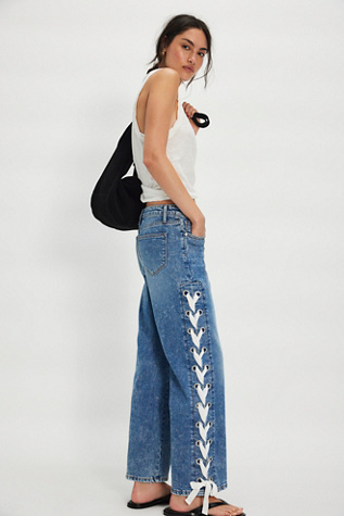 Driftwood Lacy Jeans