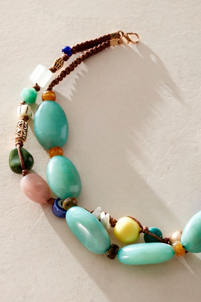 Storm Chunky Stone Choker #3