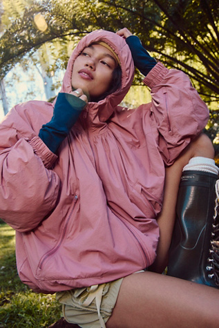 Explore More Fleece Jacket by FP Movement at Free People, Petal Pink, XS