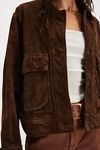 Free People x Yellowstone Suzy Suede Jacket