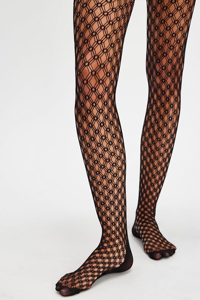 LECHERY® Ring Net Tights #1