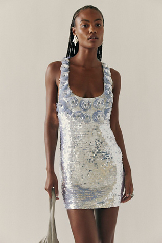 Retrofete Joanne Embroidered Dress