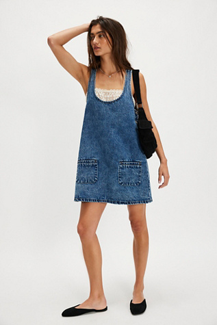 ワンピース RONRON FLARE OVERALL DRESS MEDIUM BLUE RR25AOP4187MB 71bXnuTz70L._UY1000_.jpg