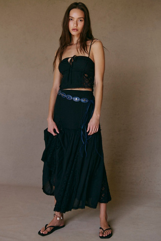 Aimee Skirt Set By free-est At Free People In Black, Size: Medium