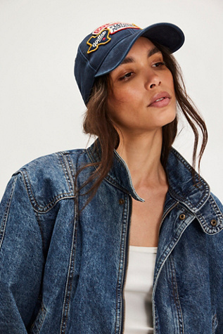 Willie Nelson Patched Baseball Hat By American Needle At Free People In Navy