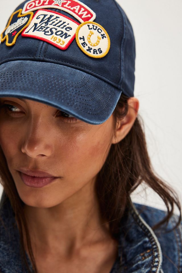 Willie Nelson Patched Baseball Hat #1