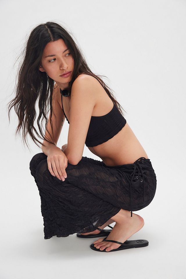 ESTHE Jacquard Flared Trousers #3