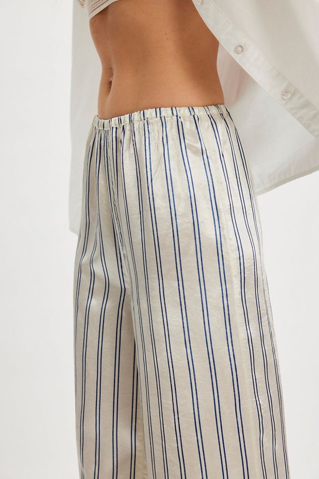 The Tiny Big Sister Striped Pull-On Trousers