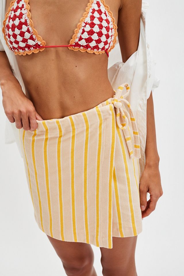 The Tiny Big Sister Towel Striped Skort #2