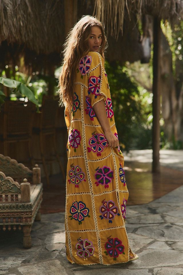 Embroidered Josin Kaftan #1