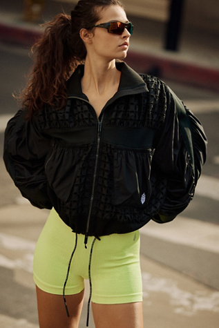 Lace To Lace Jacket by FP Movement at Free People, Black, L