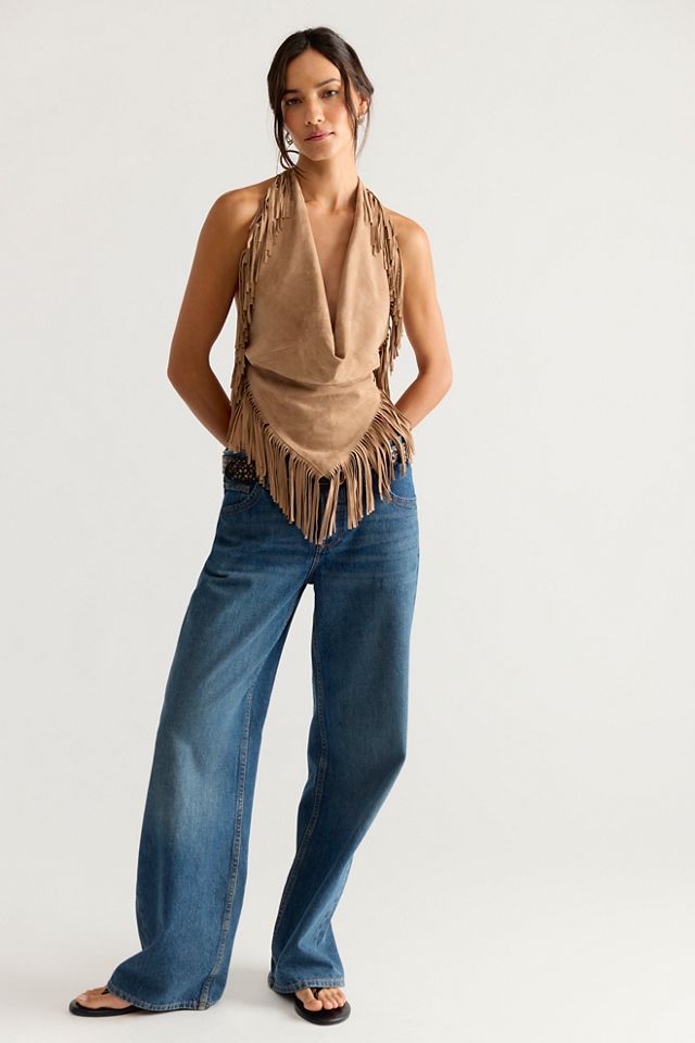 Haut licou à franges Madi Understated Leather #2