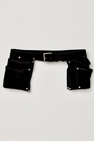 Crew Cargo Pocket Belt at Free People in Black, Size: S/M
