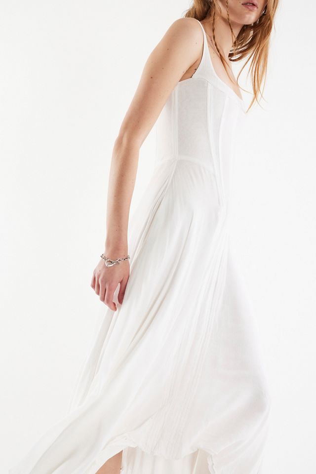 Understated Leather Honeymoon Midi Dress #3