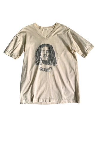 Vintage 1970s Distressed Bob Marley T-Shirt Selected by SharpLilTeeth