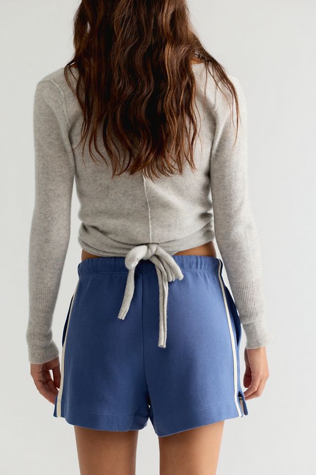 DONNI. The Stripe Eco-Terry Shorts #1