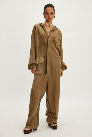 Asparagus Pocket Coverall