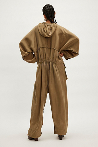 Asparagus Pocket Coverall