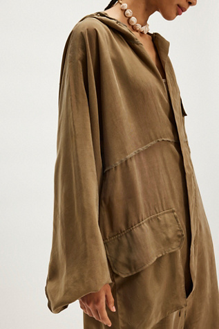 Asparagus Pocket Coverall