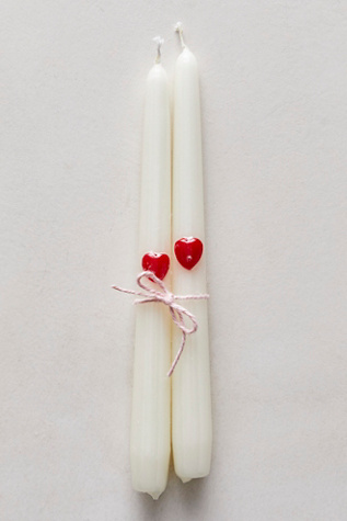 Icon Taper Candles, Set Of 2 By Anna + Nina At Free People In Heart