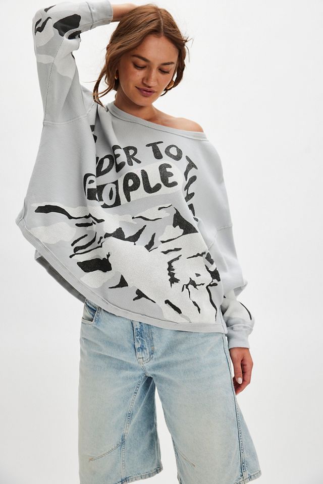 Powder To The People Thermal Tee #2